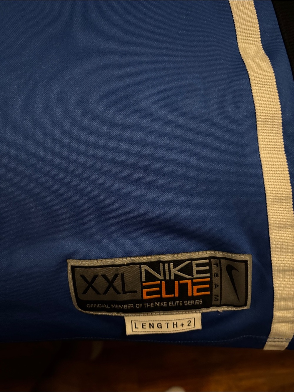 Nike Duke Blue and White Basketball Jersey - #1 - Picture 3 of 6